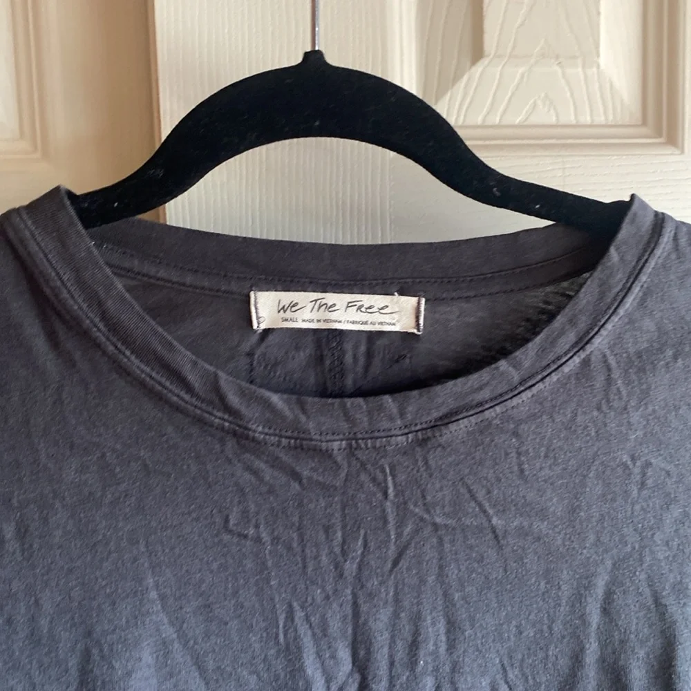 Free People NWT Nina Oversized Crewneck Short Sleeve 100% Cotton T-Shirt small - Picture 8 of 15